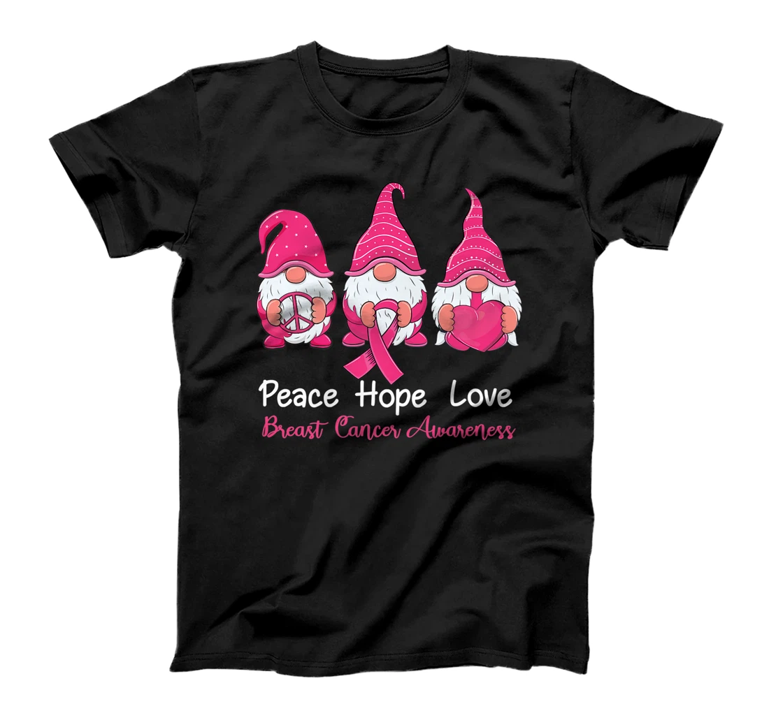 cute Gnomes support a survivor of Breast Cancer Awareness Premium T-Shirt