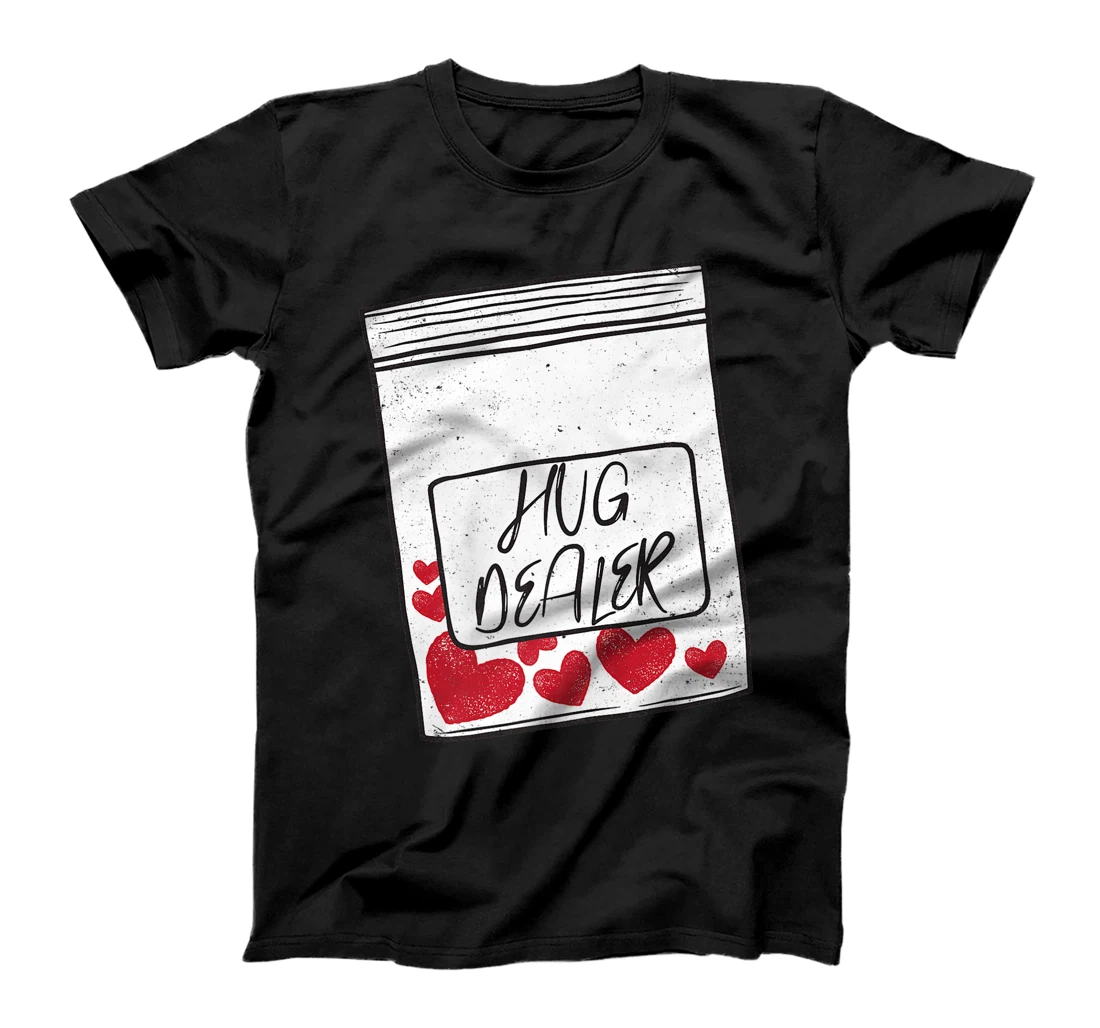 Personalized Funny Sweet Cute Touchy Feely Hug Dealer Valentines Day Premium T-Shirt