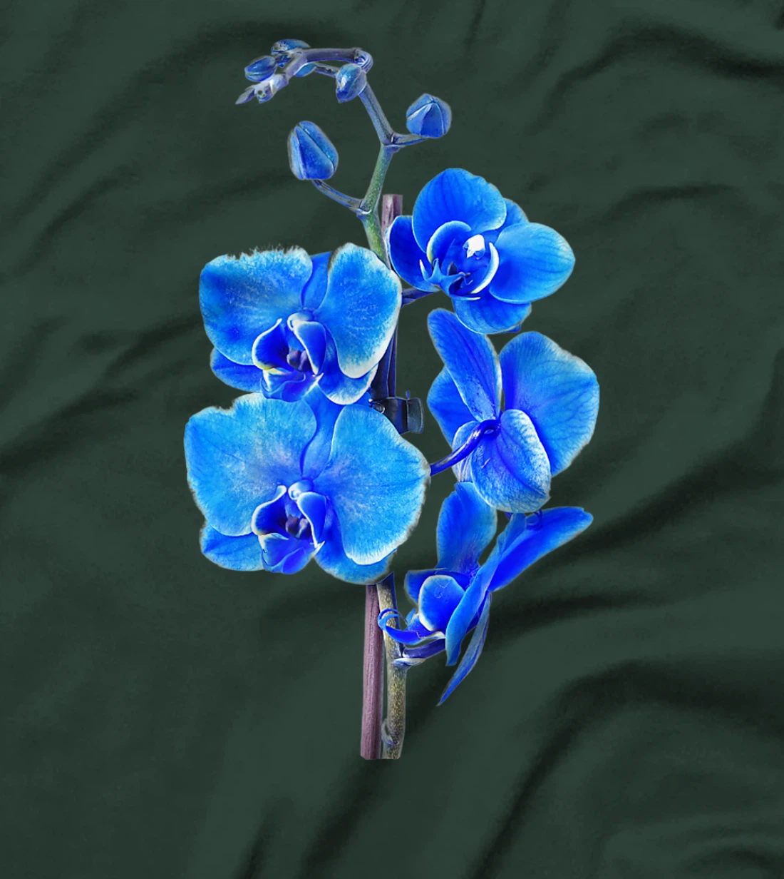 Atlanta Braves Coral Porcelain Flower Violet Orchid Light Blue Background  3D Hawaiian Shirt Gift For Fans
