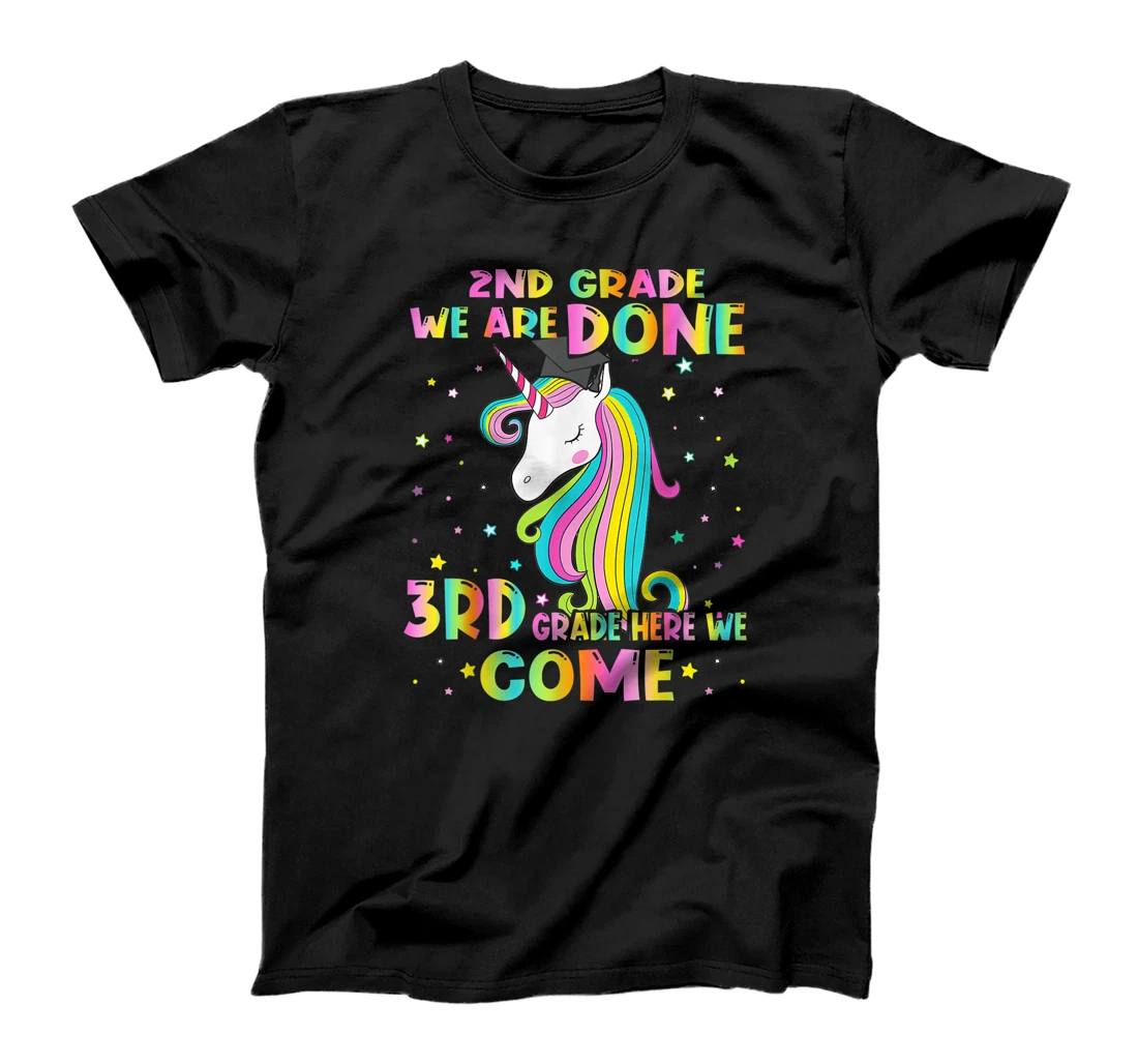 2nd Grade Graduation Magical Unicorn Gift T-Shirt, Kid T-Shirt and Women T-Shirt