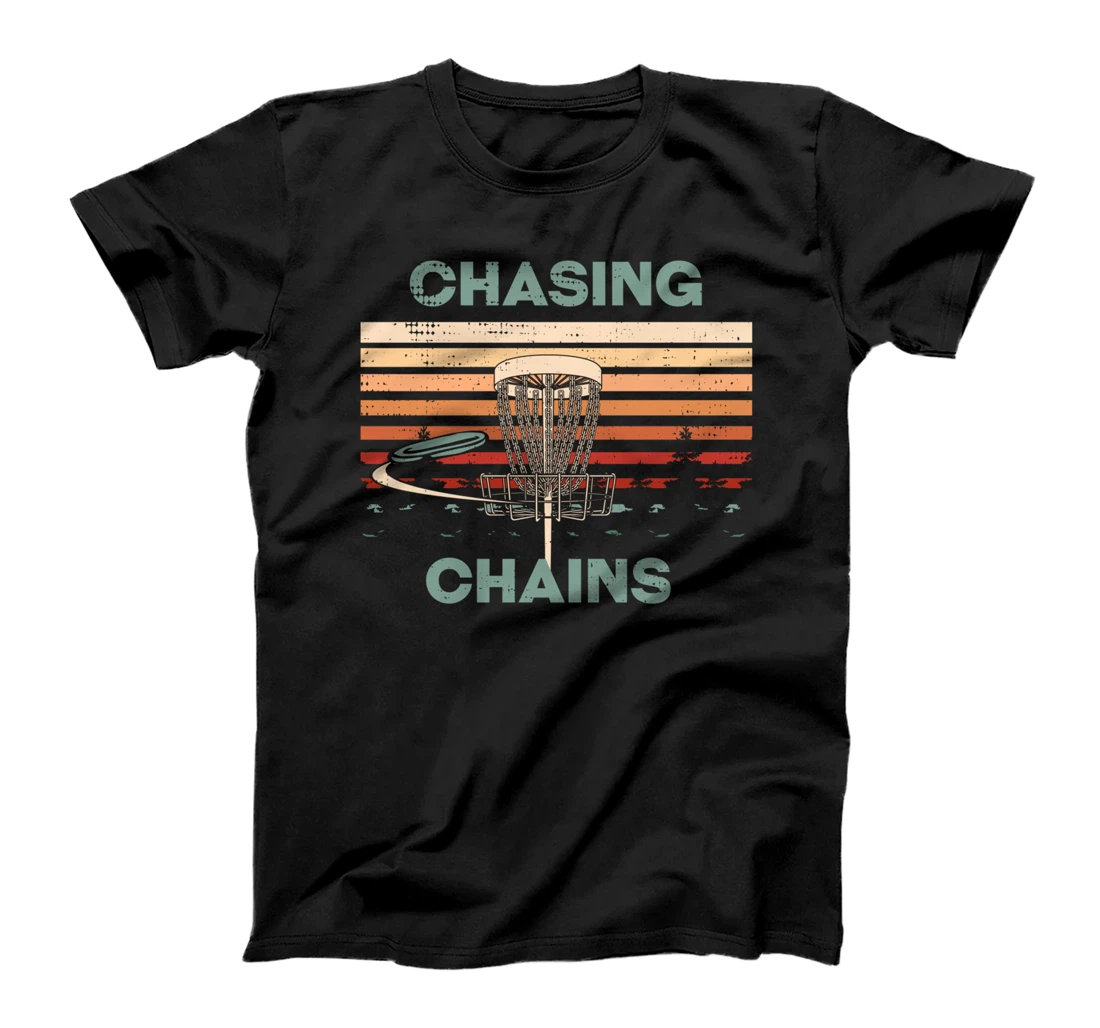 Chasing Chains Disc Golf Hobby Disc Golfer Pastime T-Shirt