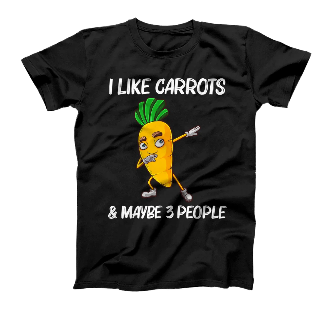 Personalized Funny Carrot Gift For Men Women Vegan Farm Vegetable Plant T-Shirt