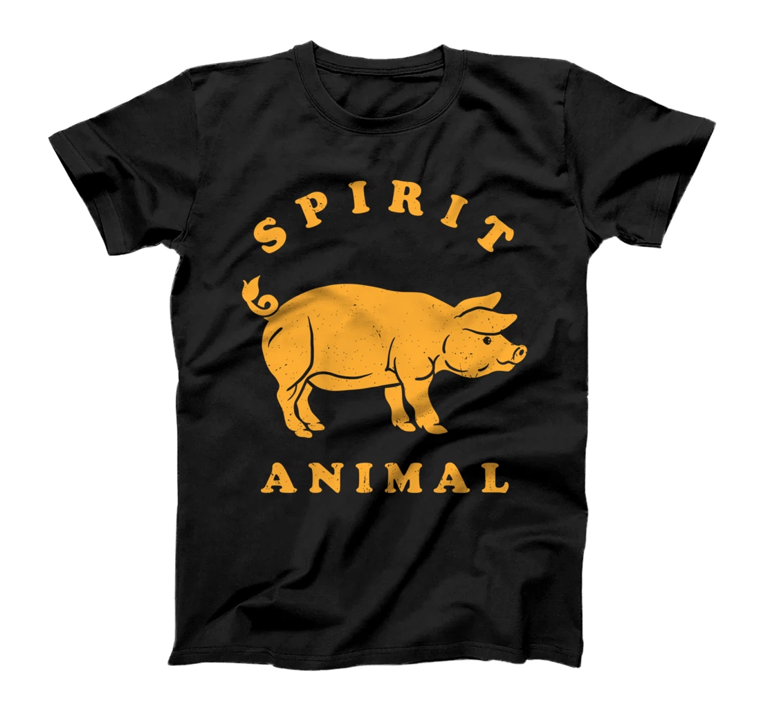 Pig - Spirit Animal / Funny & Cool Pig Lover & Pig Owner T-Shirt