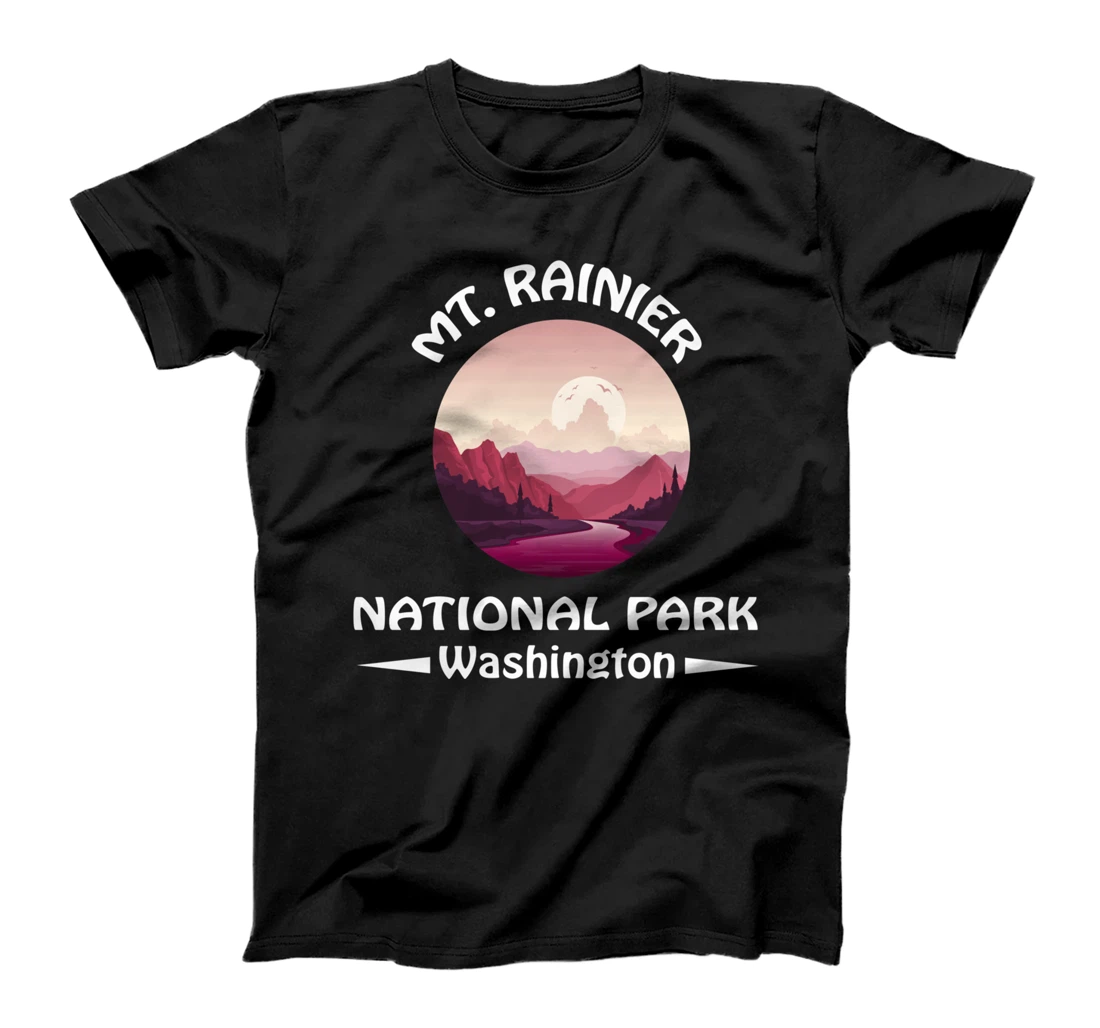 Outdoor National Park Tee Mount Rainier National Park T-Shirt