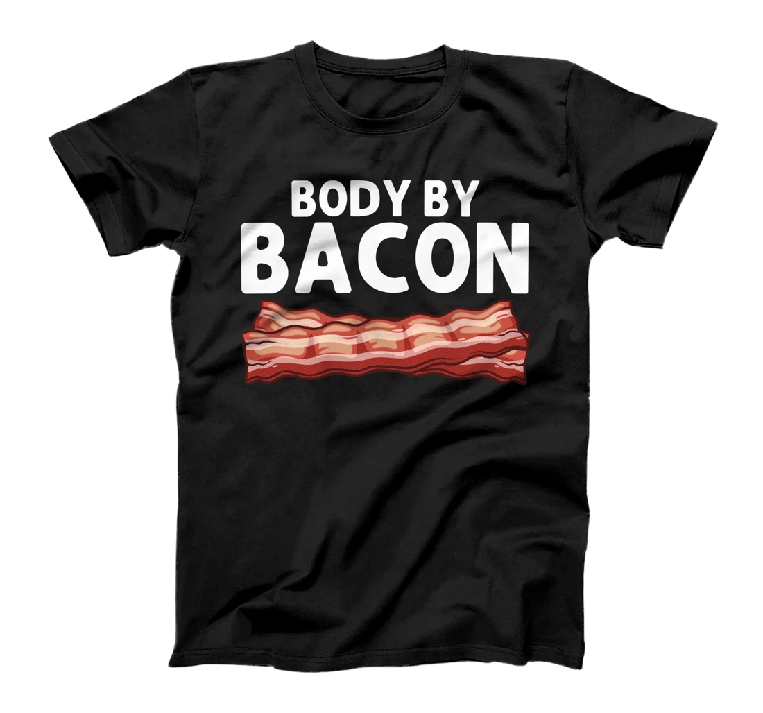 Personalized Funny Bacon Gift For Bacon Lovers Men Women Meat Foodie Pun T-Shirt