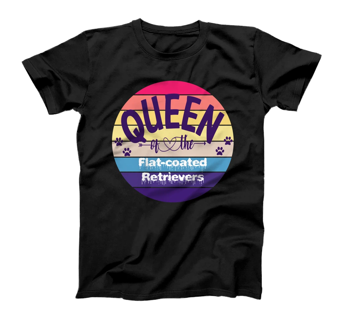 Queen Of The Flat-coated Retrievers T-Shirt