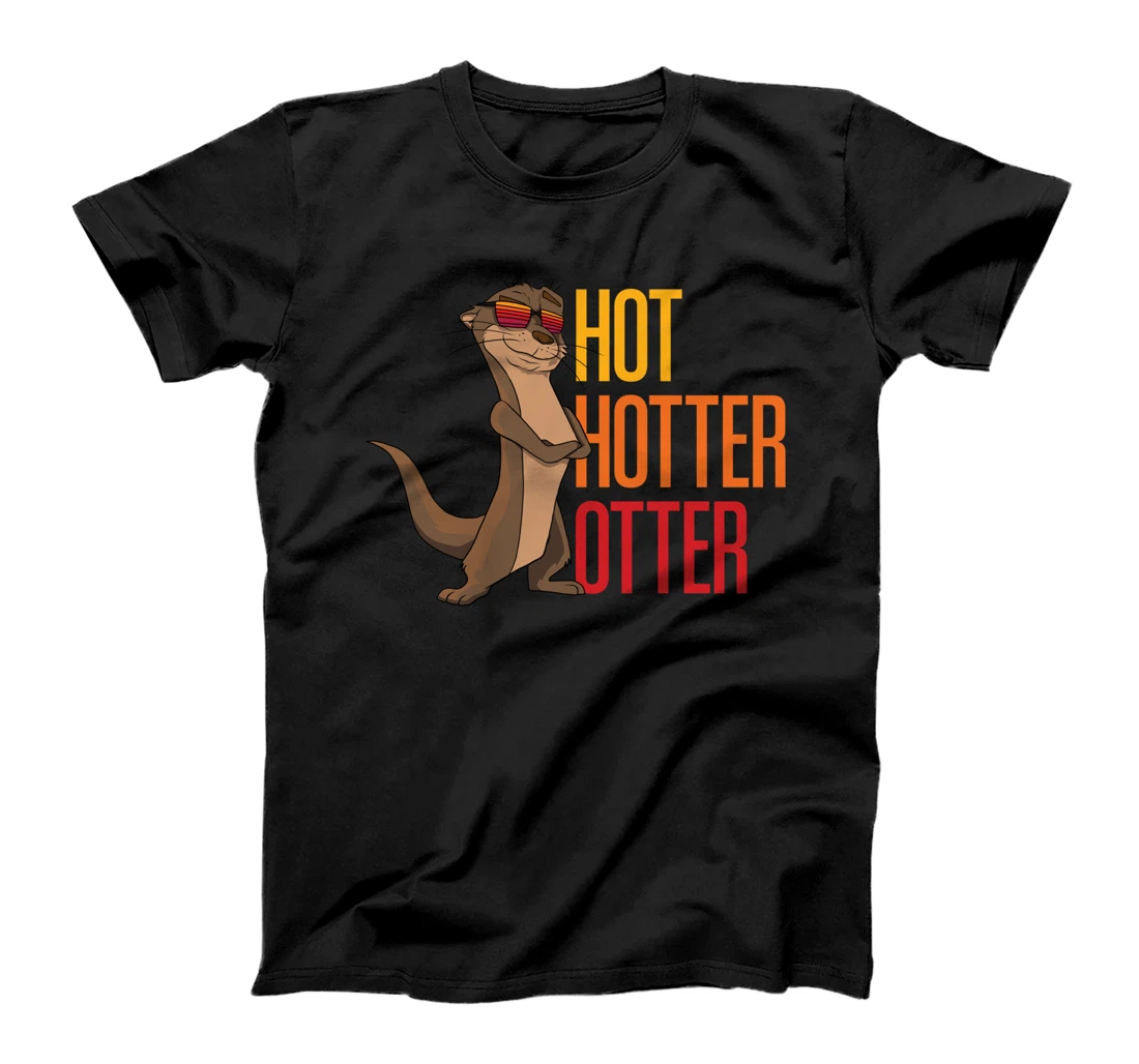 Hot Hotter Otter - Funny otter animal motif T-Shirt