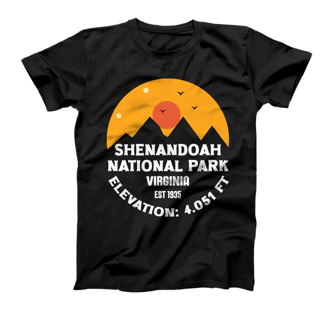 Virginia National Park Tshirt Shenandoah Tourist Souvenir T-Shirt