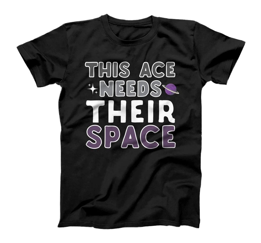 This Ace Needs Their Space LGBT Funny Asexual T-Shirt