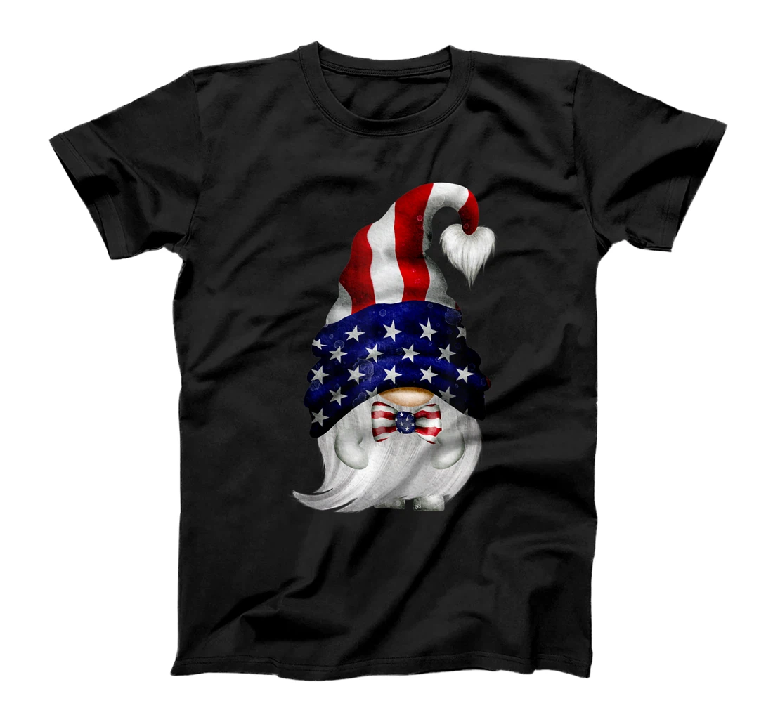Personalized Patriotic USA Gnome For 4th Of July Party Family Matching T-Shirt, Kid T-Shirt and Women T-Shirt