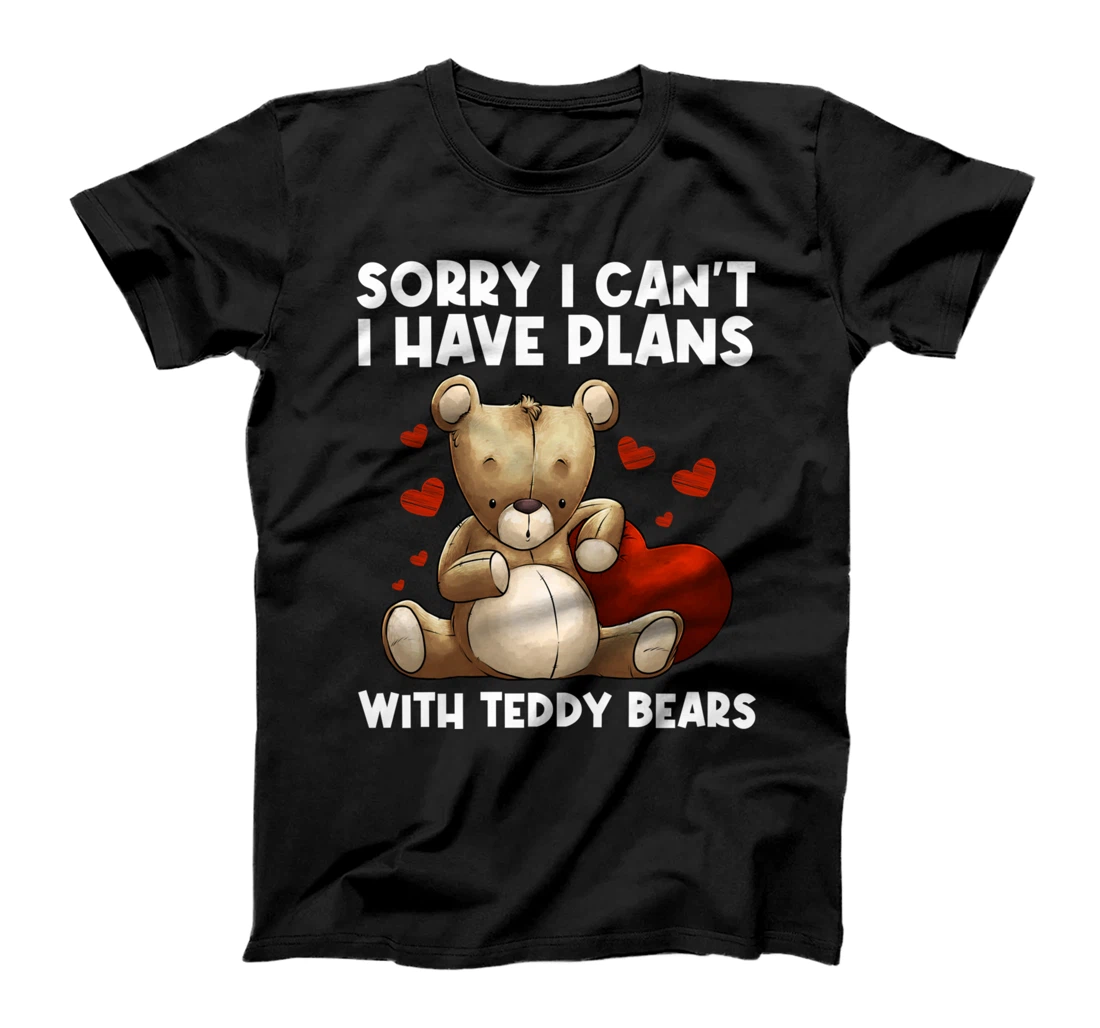 Cool Teddy Bear Gift for Men Women Plush Stuffed Toy Animal T-Shirt