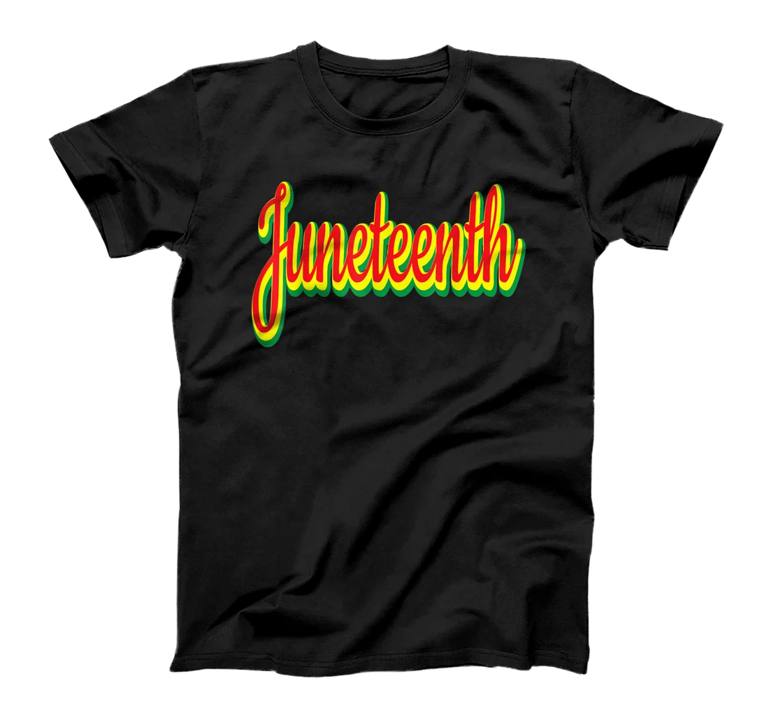 Juneteenth Rainbow African American Melanin Black Women T-Shirt, Kid T-Shirt and Women T-Shirt