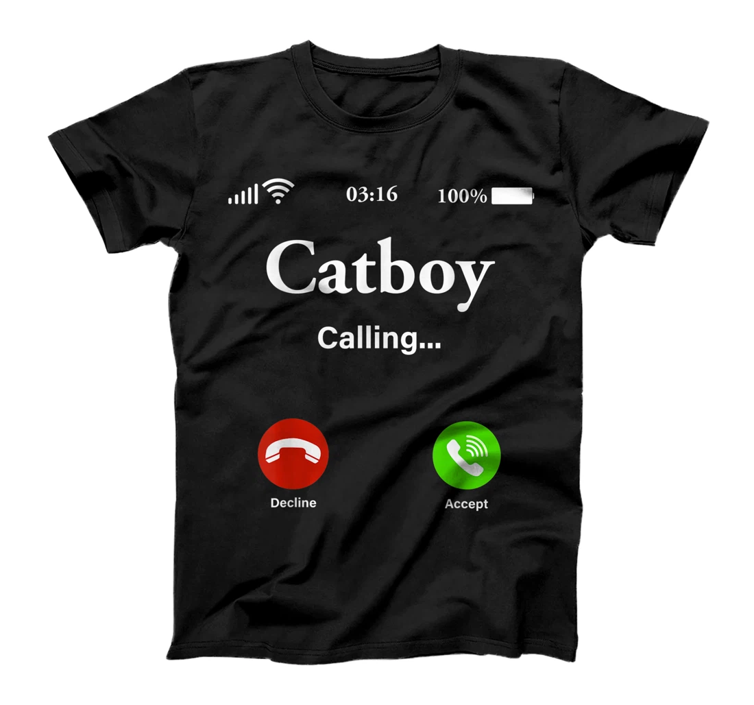 Catboy Calling...how to contact u from outside the matrix T-Shirt, Women T-Shirt