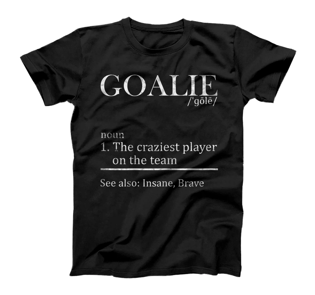 Womens Goalkeeper Definition Soccer Hockey Art Gag Player T-Shirt, Women T-Shirt