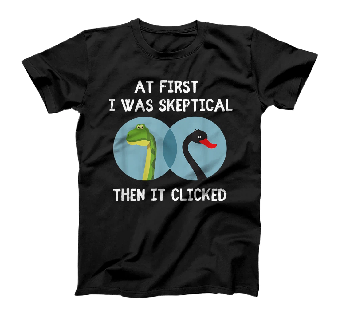 At first I was skeptical | Funny Dinosaur to Bird Evolution T-Shirt, Kid T-Shirt and Women T-Shirt