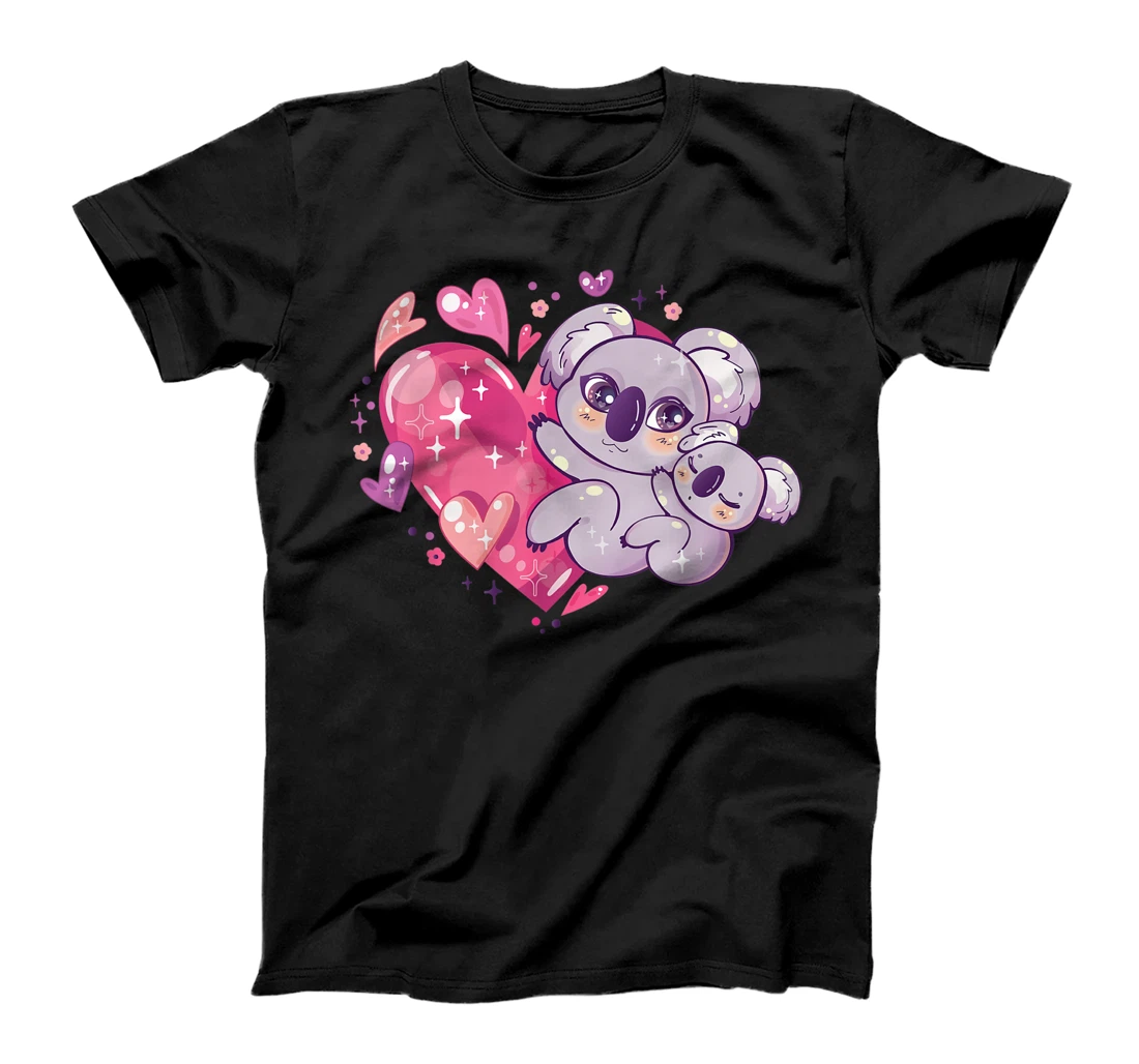 Kawaii Cute Anime Koala Otaku Japanese Chibi Animal T-Shirt, Women T-Shirt