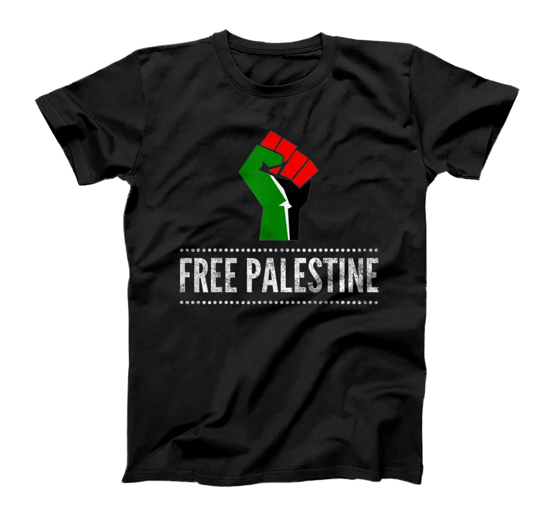 Palestine Vintage Free Palestine Fist Boycott Israel T-Shirt, Kid T-Shirt and Women T-Shirt