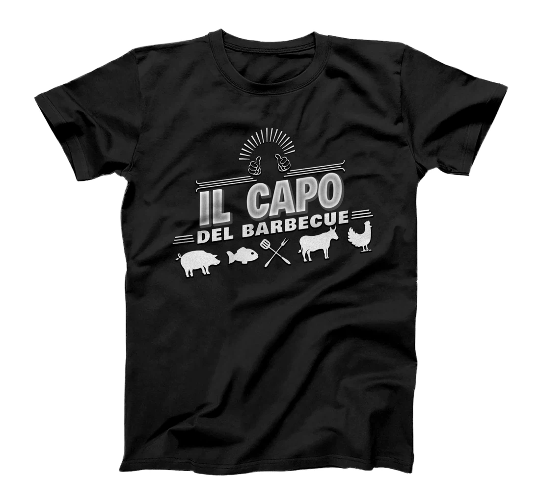 Italian Grillmaster Il Capo Del Barbecue T-Shirt