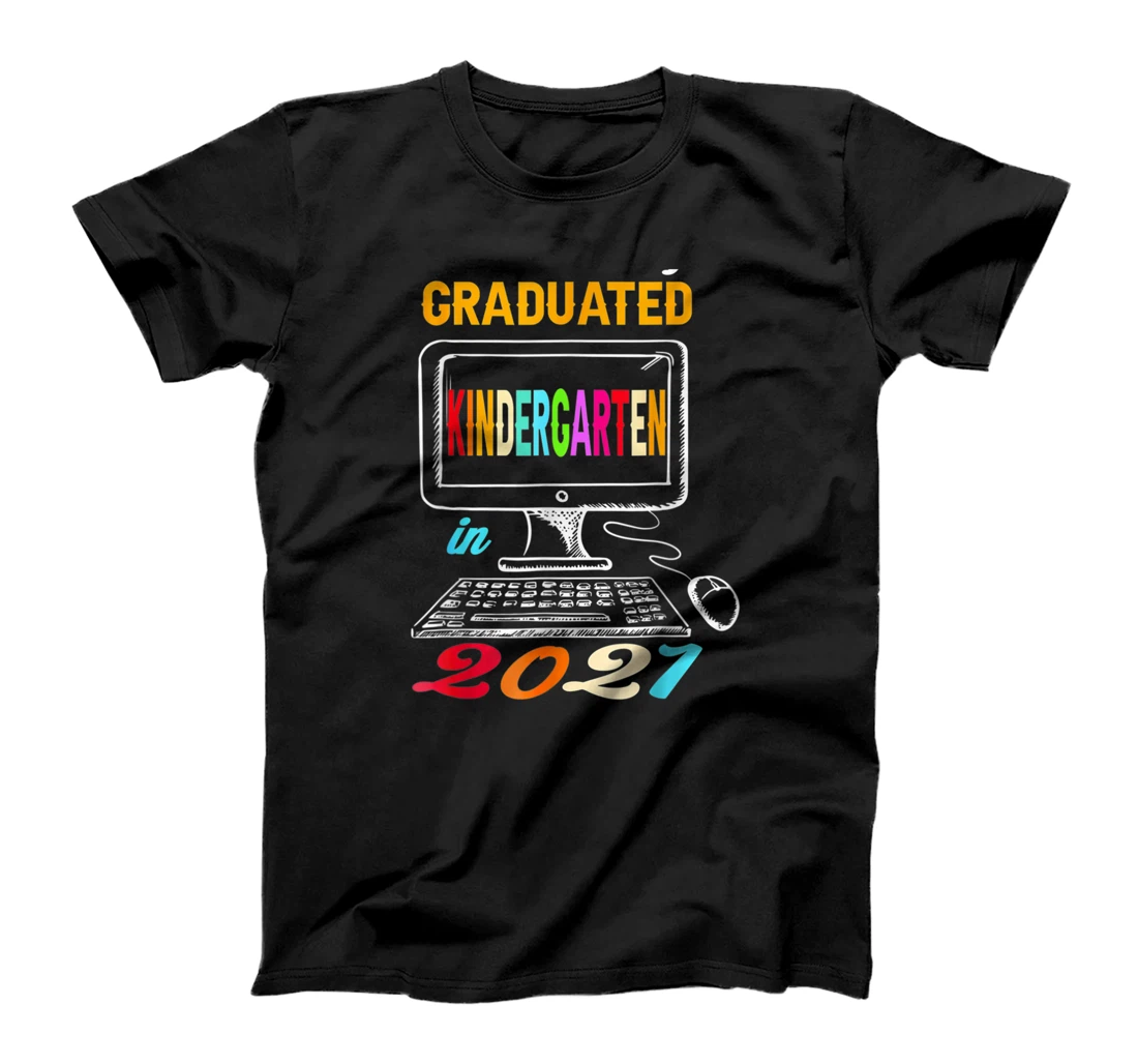 Personalized I Virtually Graduated Kindergarten Class 2021 Graduation T-Shirt, Women T-Shirt