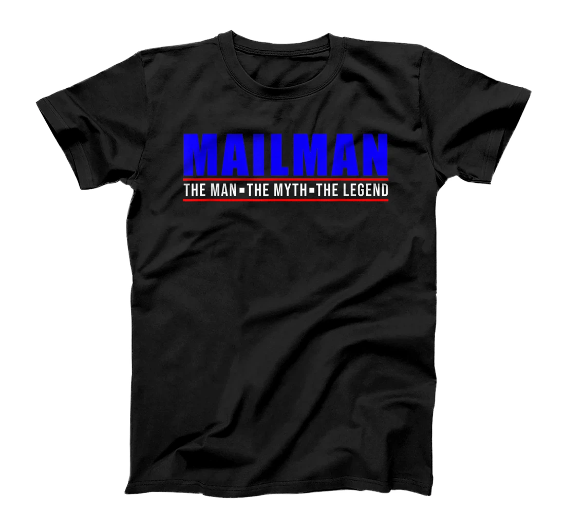 Mens Funny Mailman Postal Worker Outfit Post Office T-Shirt