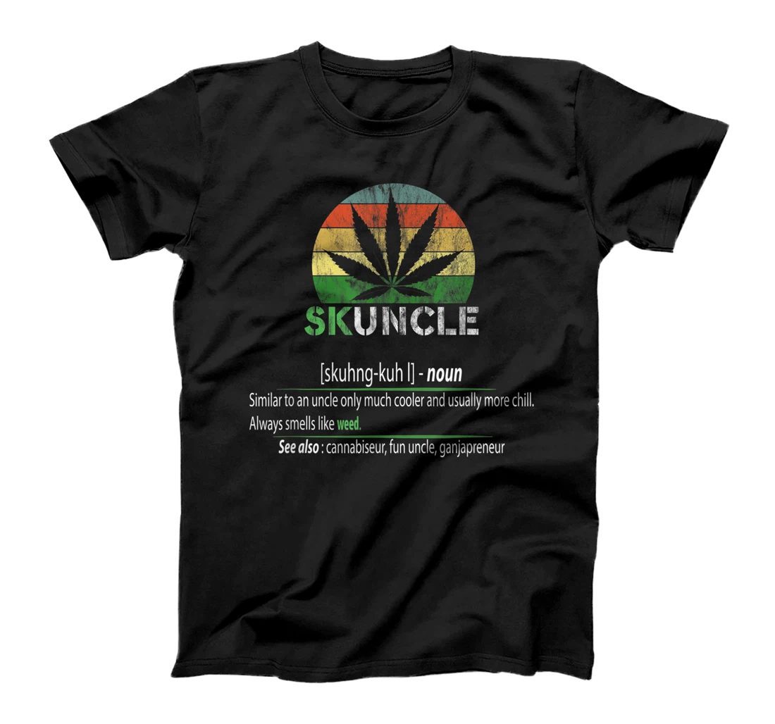 Skuncle , Skunkle Funny UNCLE SHIRT T-Shirt, Women T-Shirt