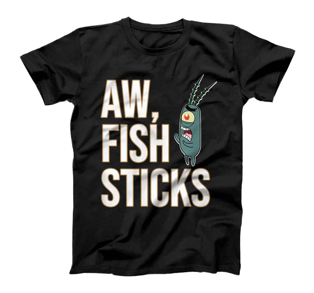 Mademark x SpongeBob SquarePants - Plankton - Aw, Fish Sticks T-Shirt, Kid T-Shirt and Women T-Shirt