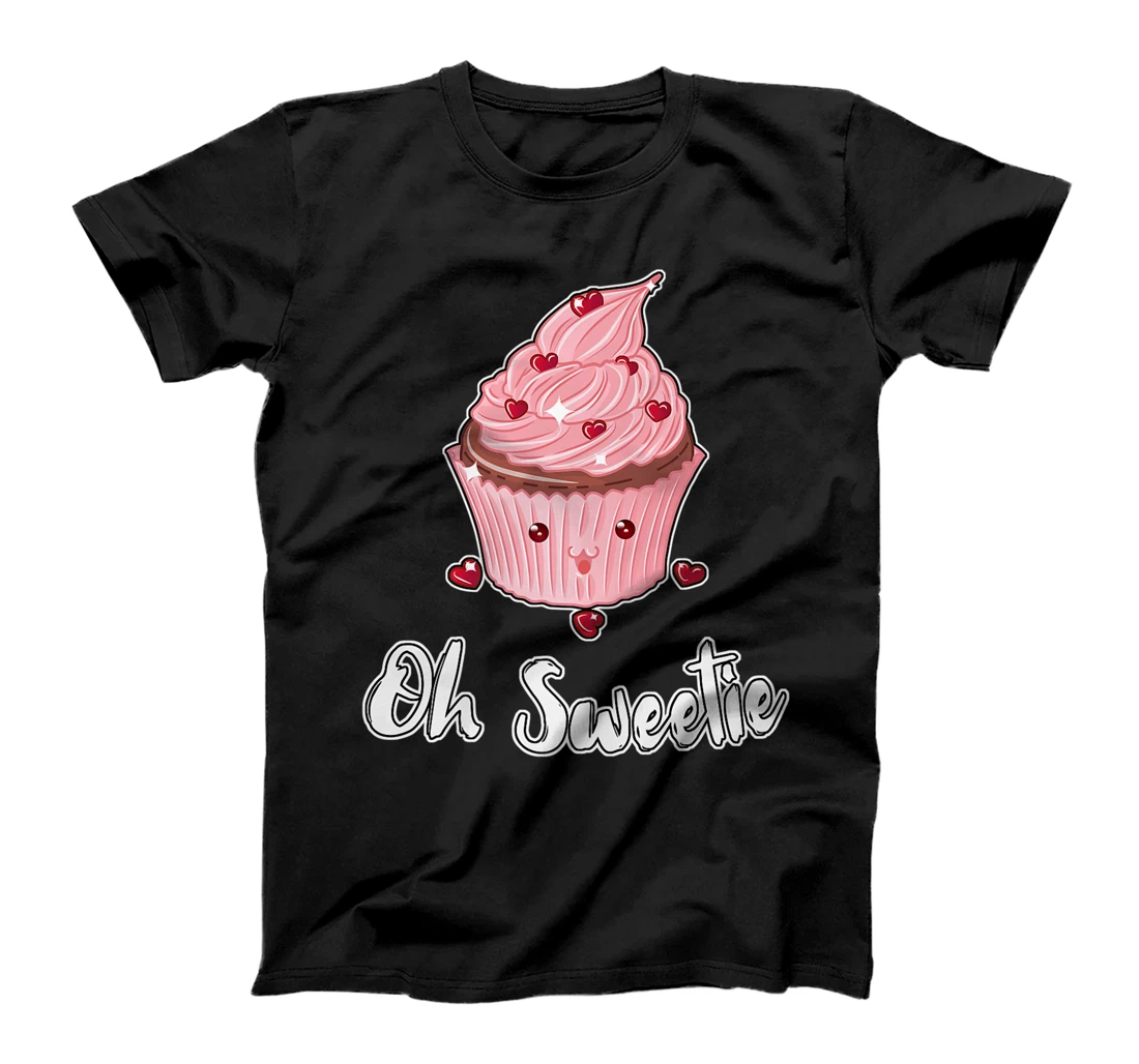 Personalized Funny OH SWEETIE Sweet Treat Cupcake Design Premium T-Shirt, Kid T-Shirt and Women T-Shirt