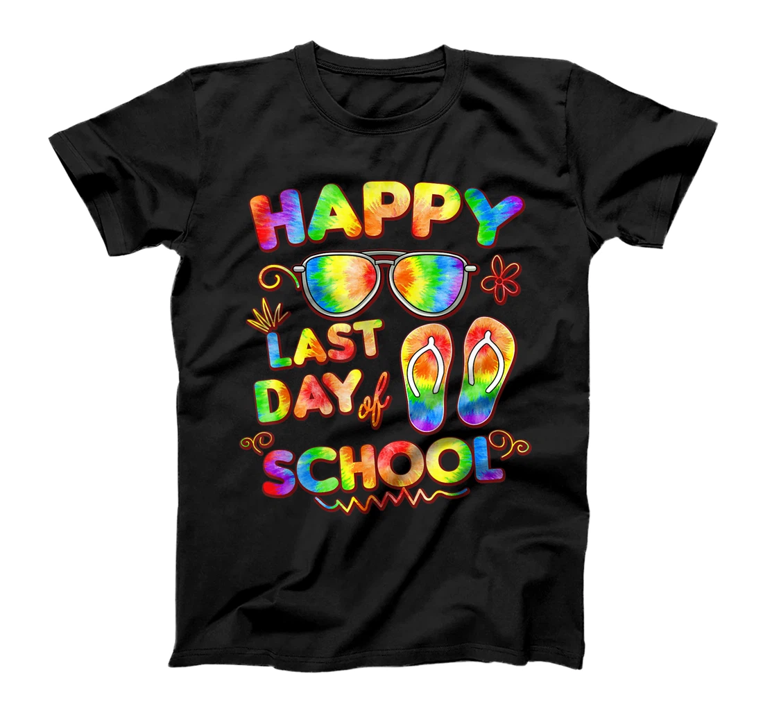 Personalized Tie and Dye Last Day of School Shirt For Teacher Off Duty T-Shirt, Kid T-Shirt and Women T-Shirt