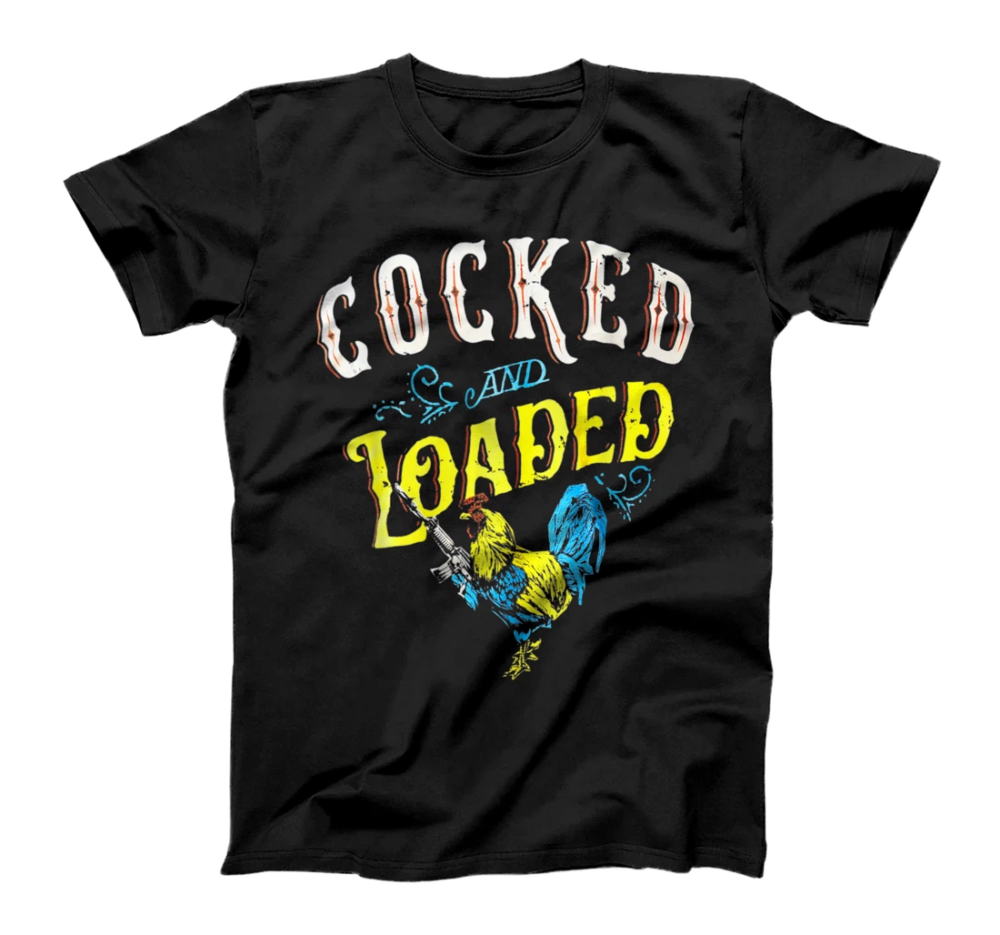 Personalized Cocked and Loaded T-Shirt, Women T-Shirt