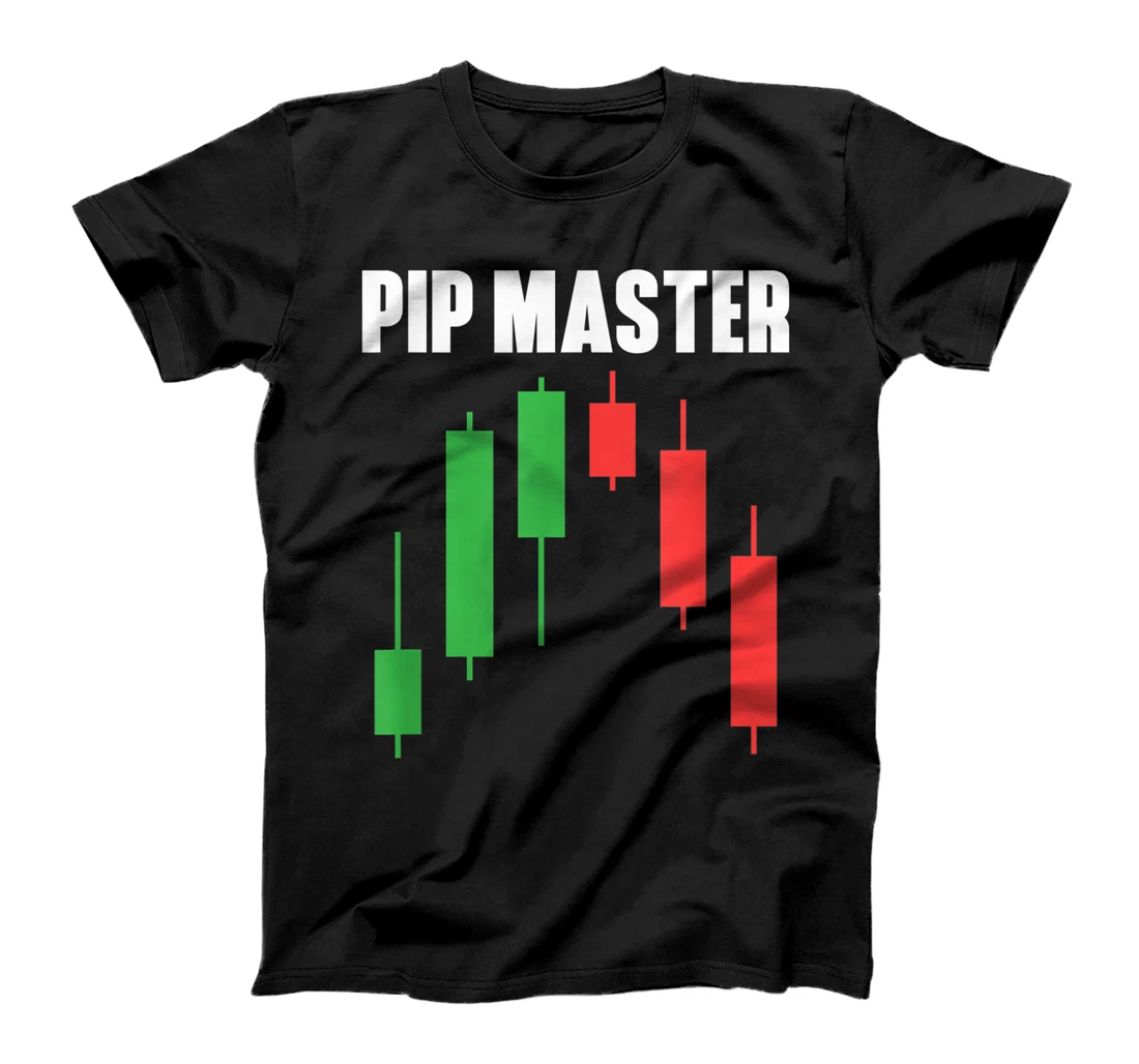 Personalized Pip Master Funny Trader Candlestick Trading T-Shirt, Kid T-Shirt and Women T-Shirt