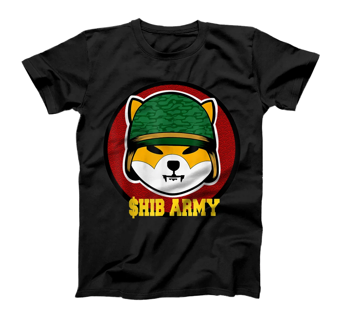 Personalized SHIB ARMY Shiba Inu coin T-Shirt, Women T-Shirt