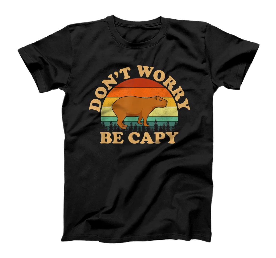 don't worry be capy, capybara T-Shirt, Kid T-Shirt and Women T-Shirt