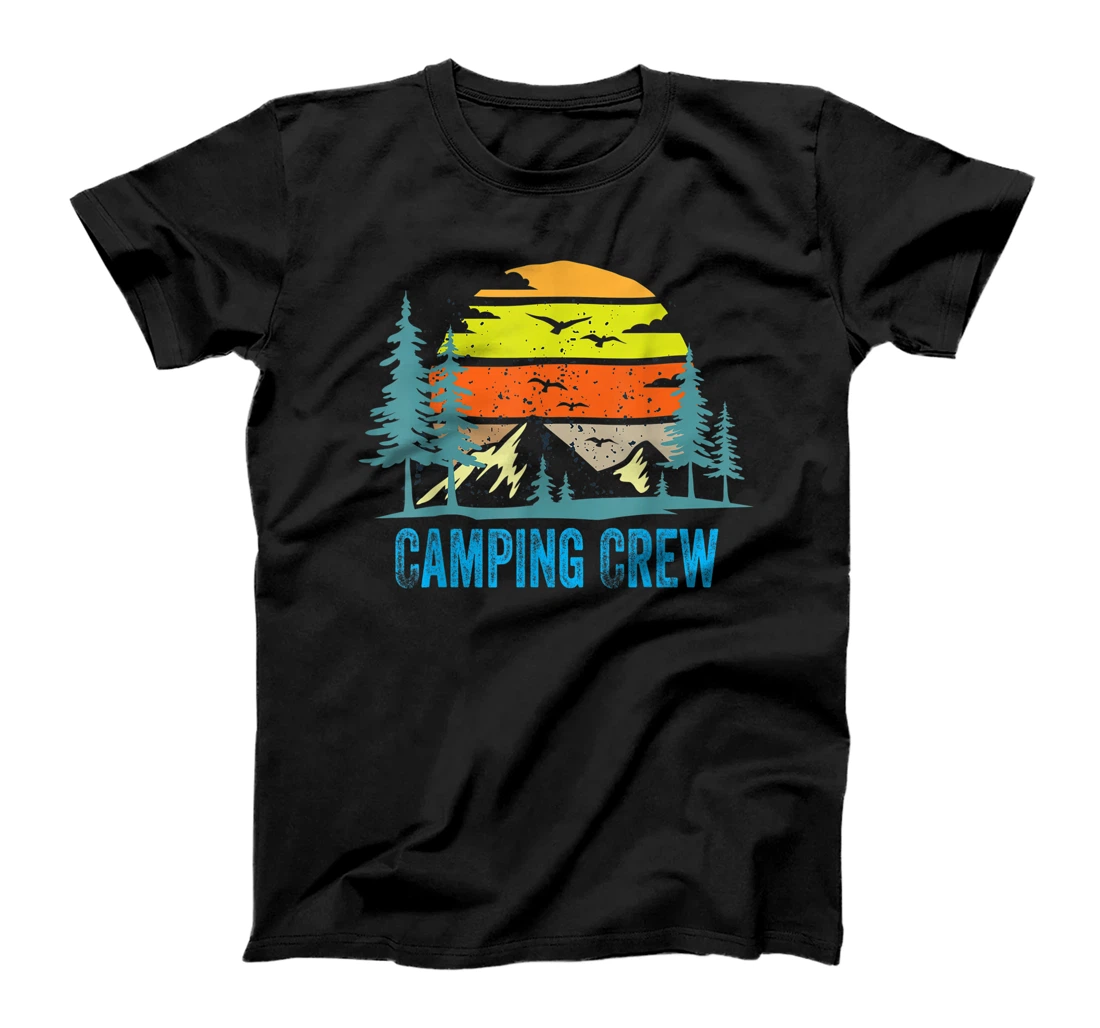 Family Camper Road Trip Matching Group 2021 Camping Crew T-Shirt, Kid T-Shirt and Women T-Shirt