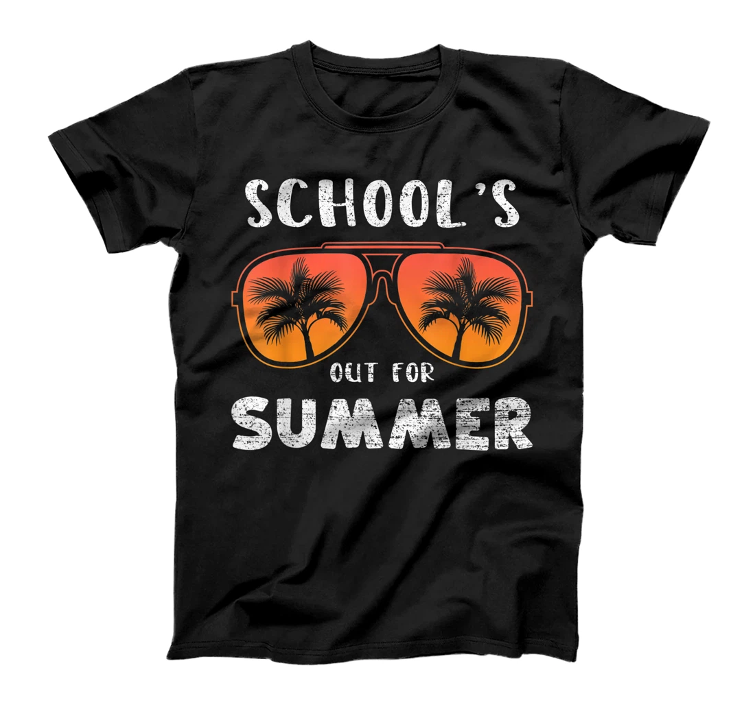 Personalized Schools Out For Summer Teacher Summer T-Shirt, Kid T-Shirt and Women T-Shirt