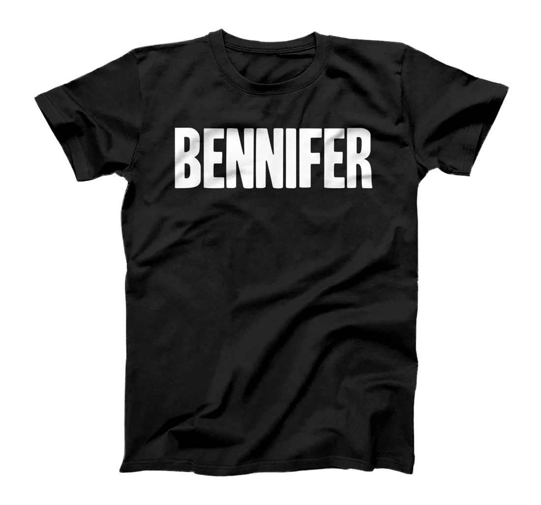 Personalized Bennifer as Funny Ben and Jennifer Pun T-Shirt, Kid T-Shirt and Women T-Shirt