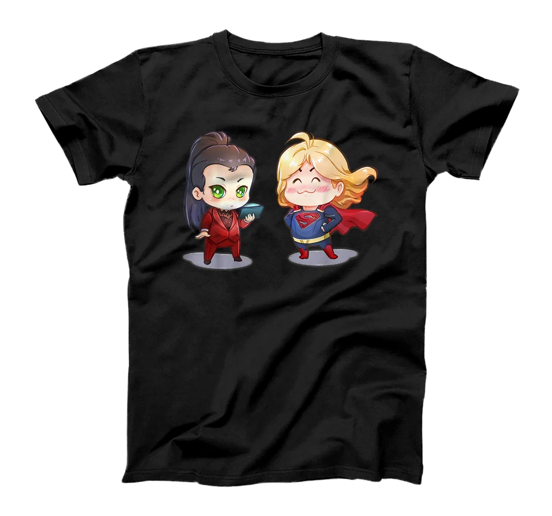 Personalized Supercorp Funny Chibi For Men Women T-Shirt, Women T-Shirt
