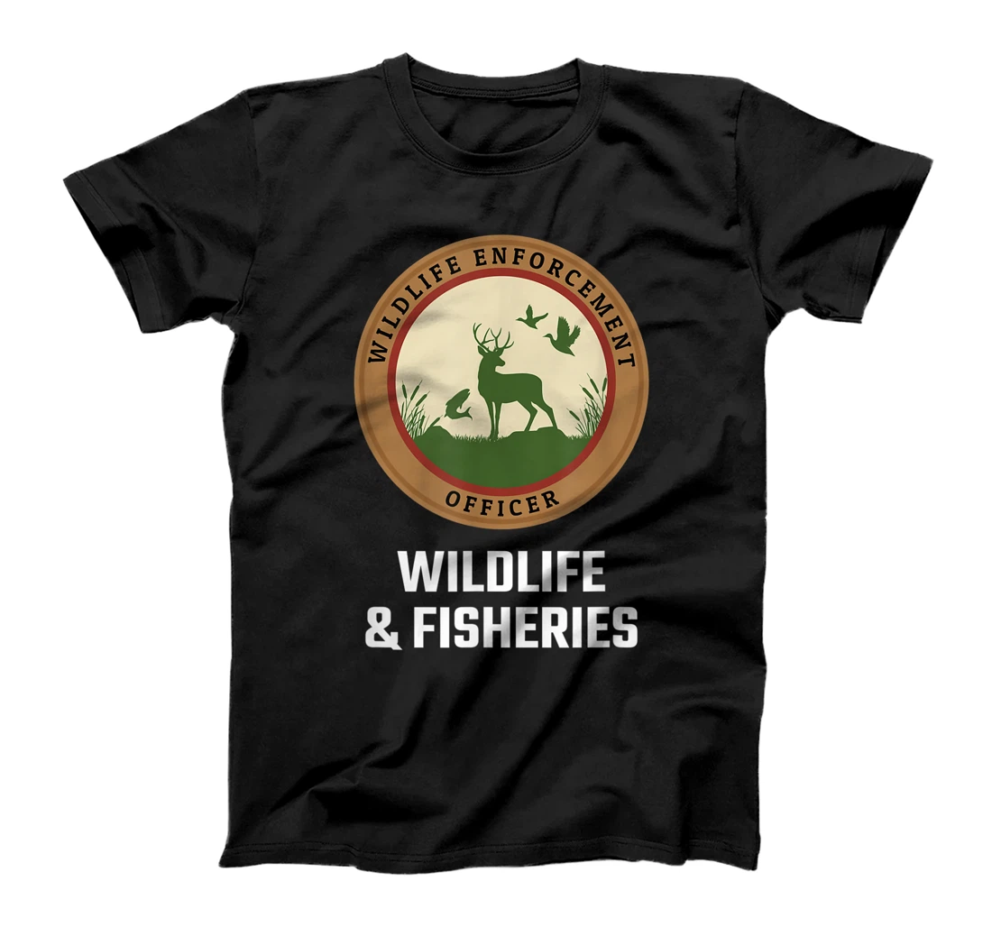 Wildlife Enforcement Officer Inspired Wildlife Related Fishe T-Shirt, Kid T-Shirt and Women T-Shirt