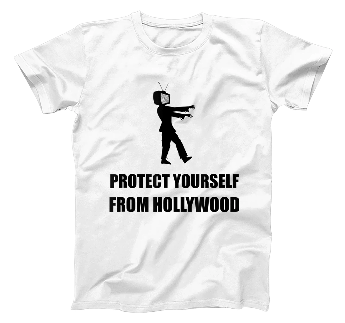 Protect Yourself From Hollywood Funny T-Shirt, Women T-Shirt T-Shirt, Women T-Shirt
