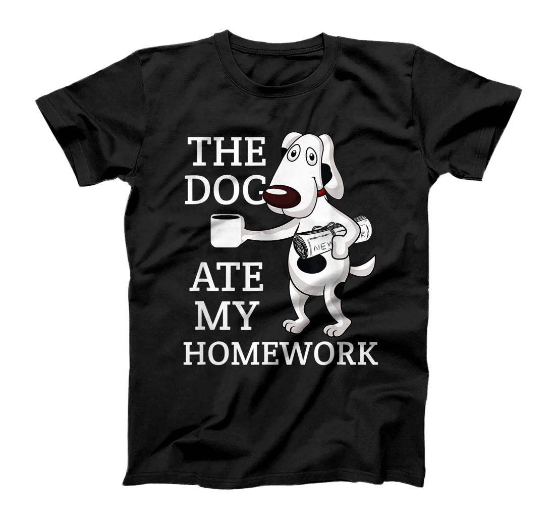 Doge Ate Homework Inspired Homework Excuse Related Missing H T-Shirt, Kid T-Shirt and Women T-Shirt