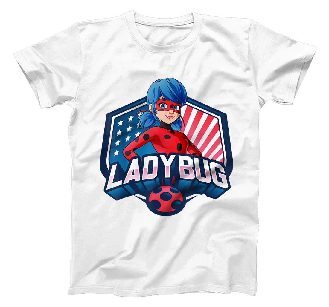 Miraculous Ladybug New-York Badge T-Shirt, Kid T-Shirt and Women T-Shirt