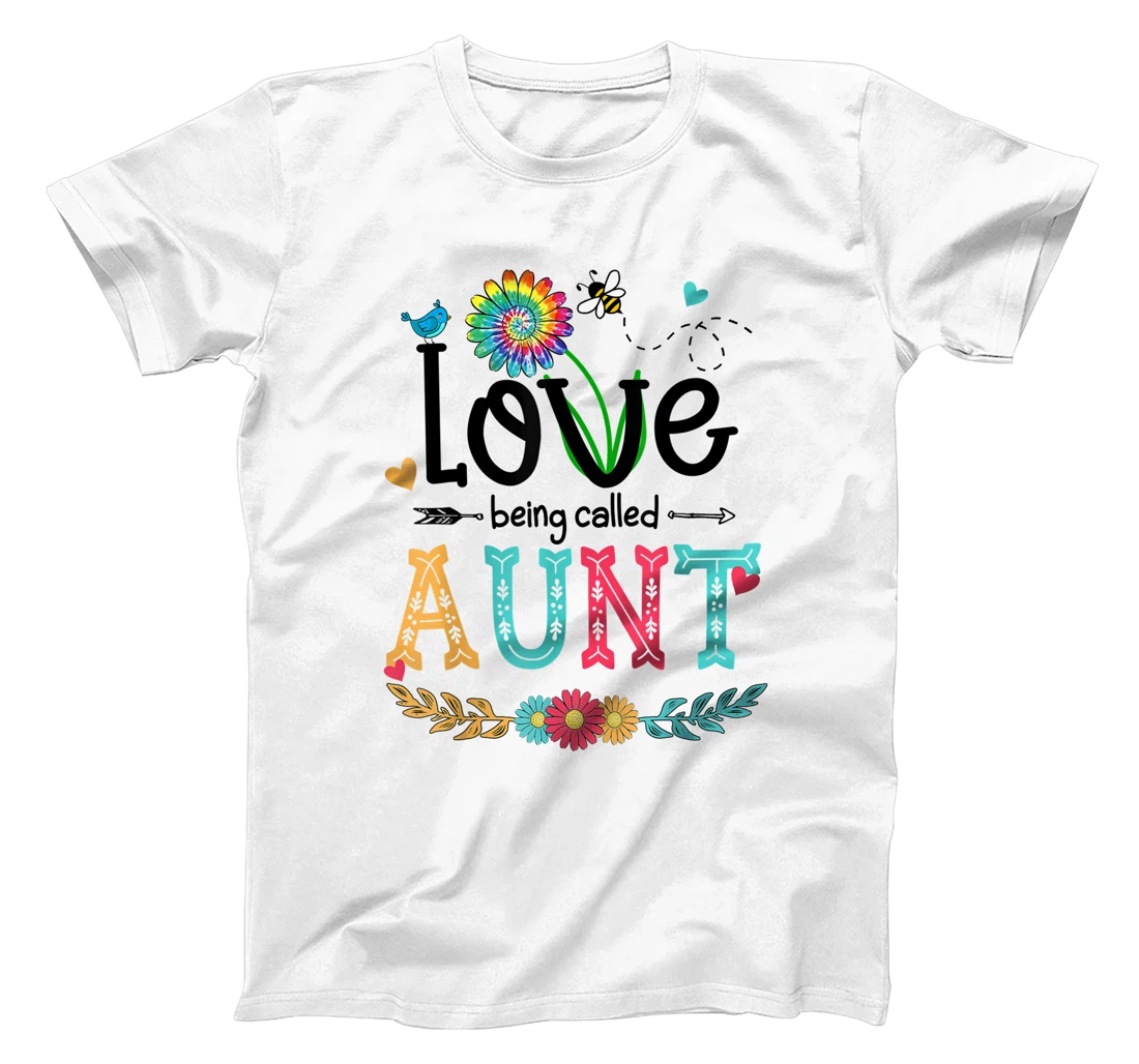 Love Being Called Aunt Daisy Lovers Family Matching T-Shirt, Women T-Shirt