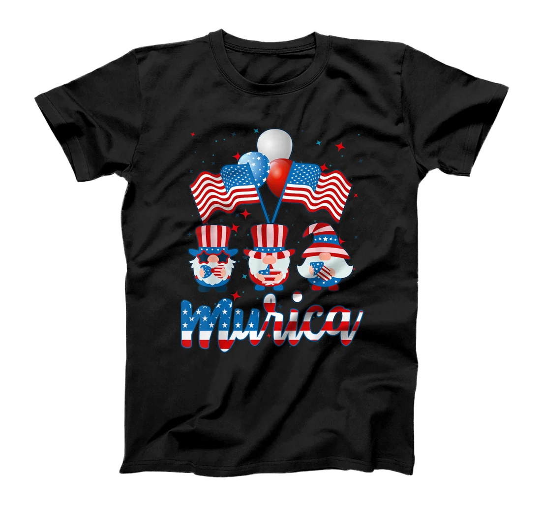 Gnomes 4th Of July American flag Independence Day Gnomes USA T-Shirt, Kid T-Shirt and Women T-Shirt