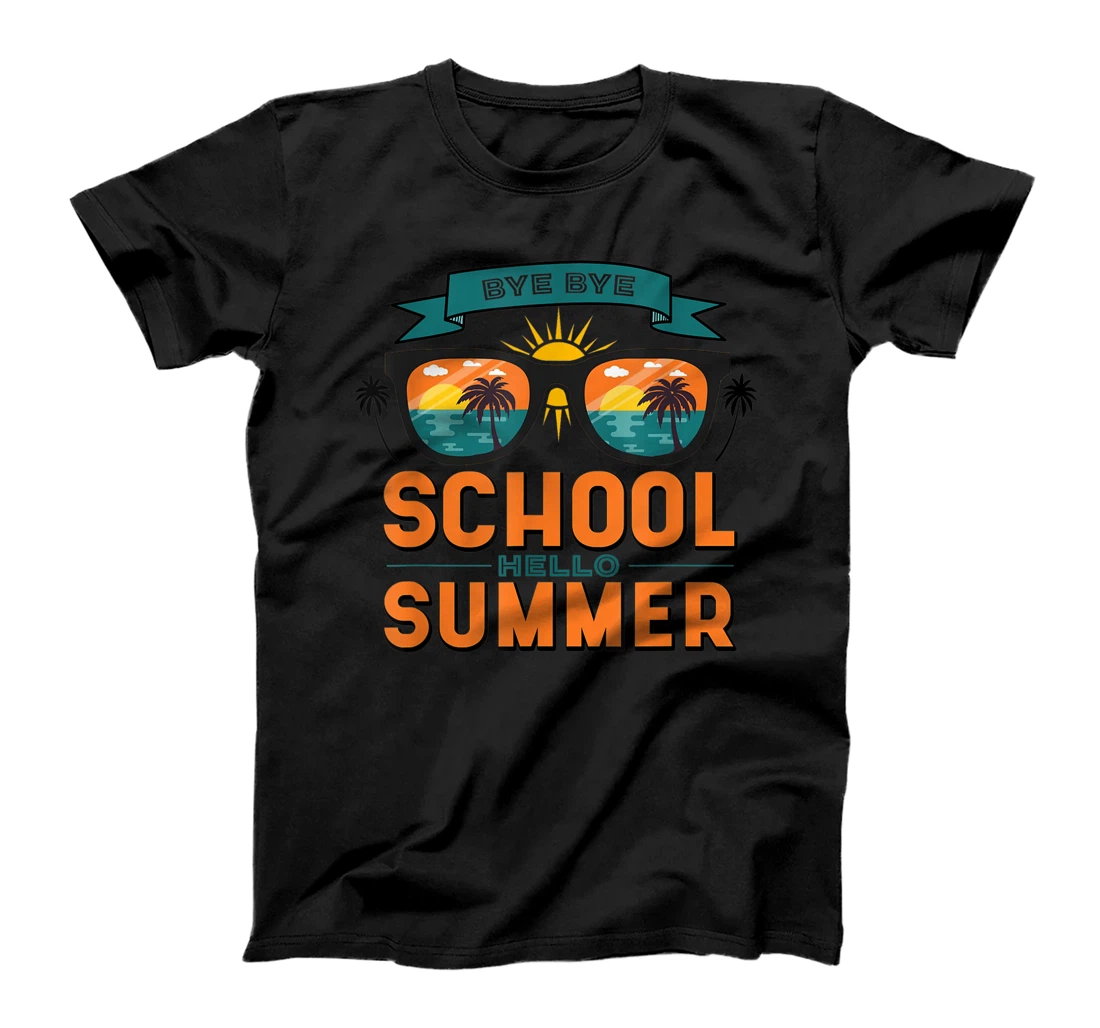 Bye Bye School Hello Pool Summer T-Shirt, Women T-Shirt