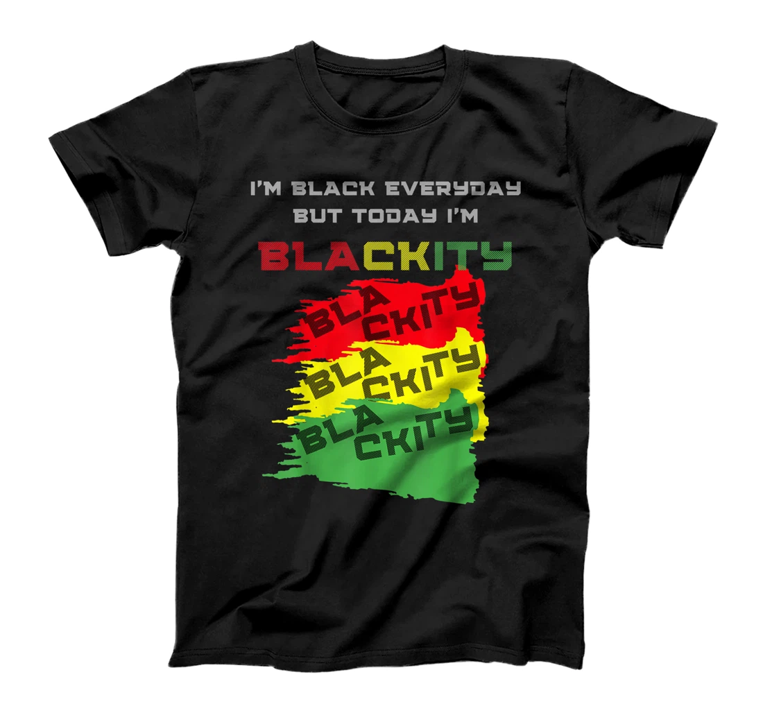 Personalized I'm Blackity Black African American Black Power Juneteenth T-Shirt, Kid T-Shirt and Women T-Shirt