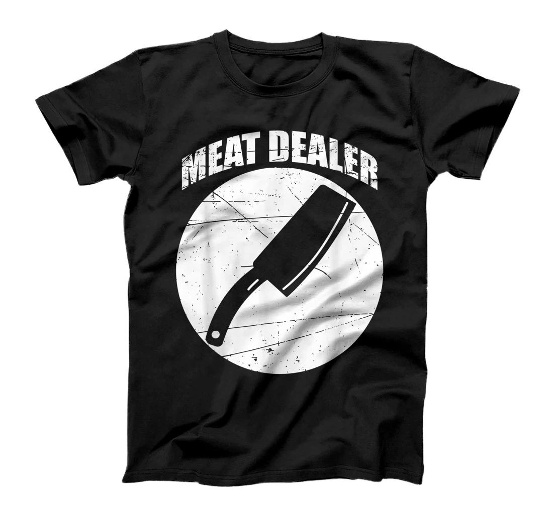 Funny Hilarous Meat Cutter Butcher Farmer Cleaver Knife T-Shirt, Women T-Shirt