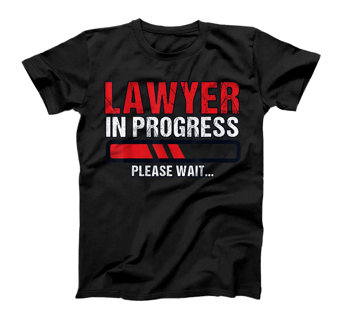 Funny Lawyer In Progress Please Wait Attorney Men Women T-Shirt, Women T-Shirt