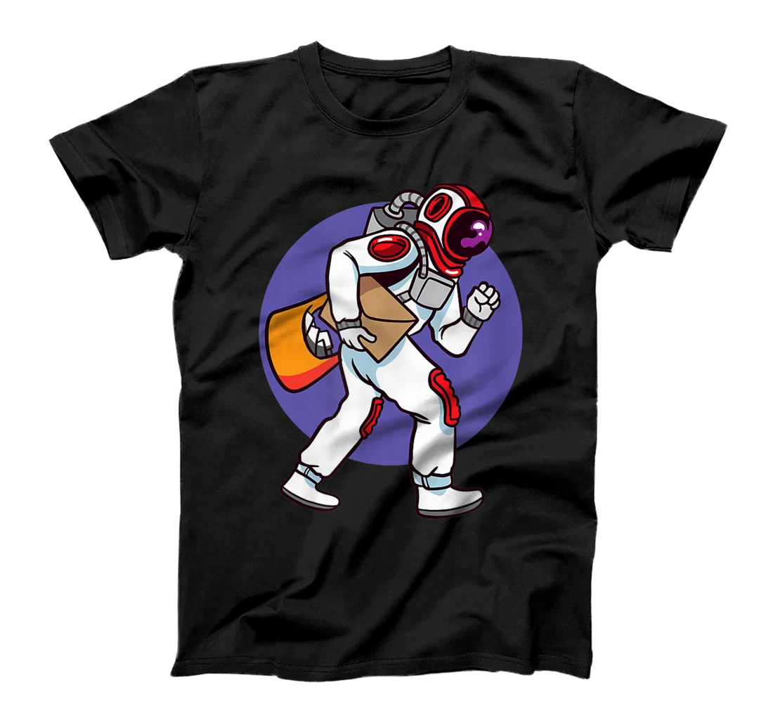 Astronaut Mailman Future Job Outer Space T-Shirt, Kid T-Shirt and Women T-Shirt