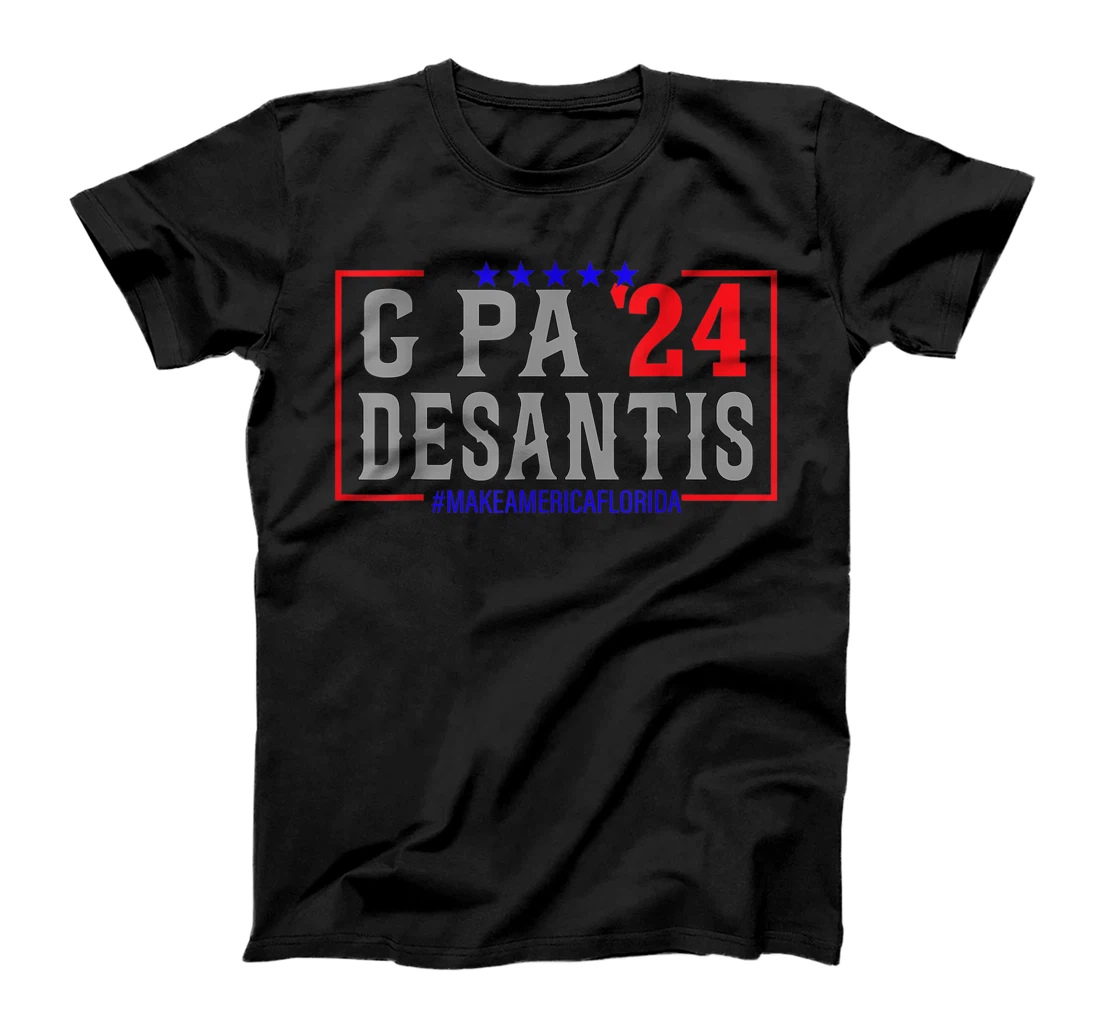 Personalized Mens G PA 2024 Desantis Make America Florida Funny G PA Gift T-Shirt