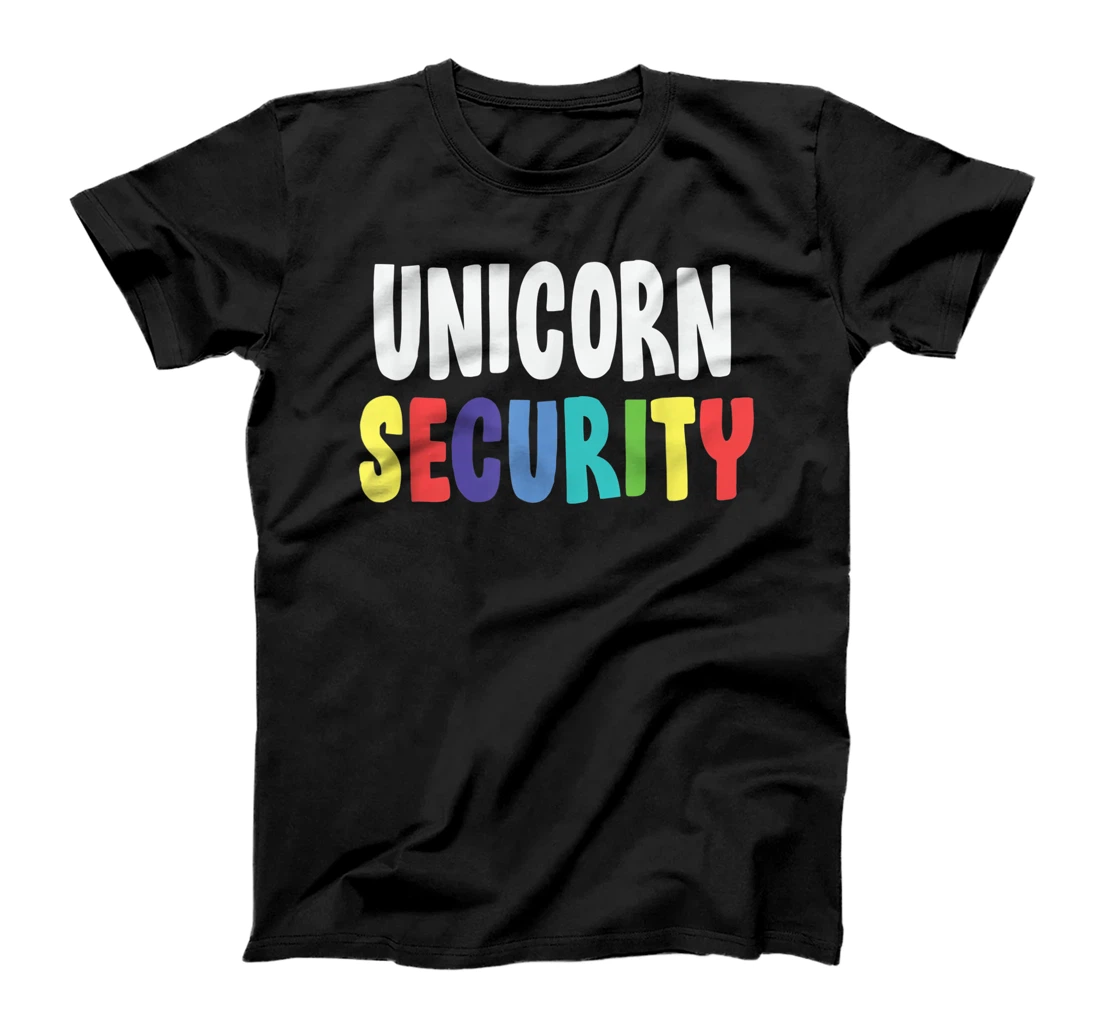 Personalized Unicorn Security Funny For Unicorn Theme Parties Costume T-Shirt, Kid T-Shirt and Women T-Shirt