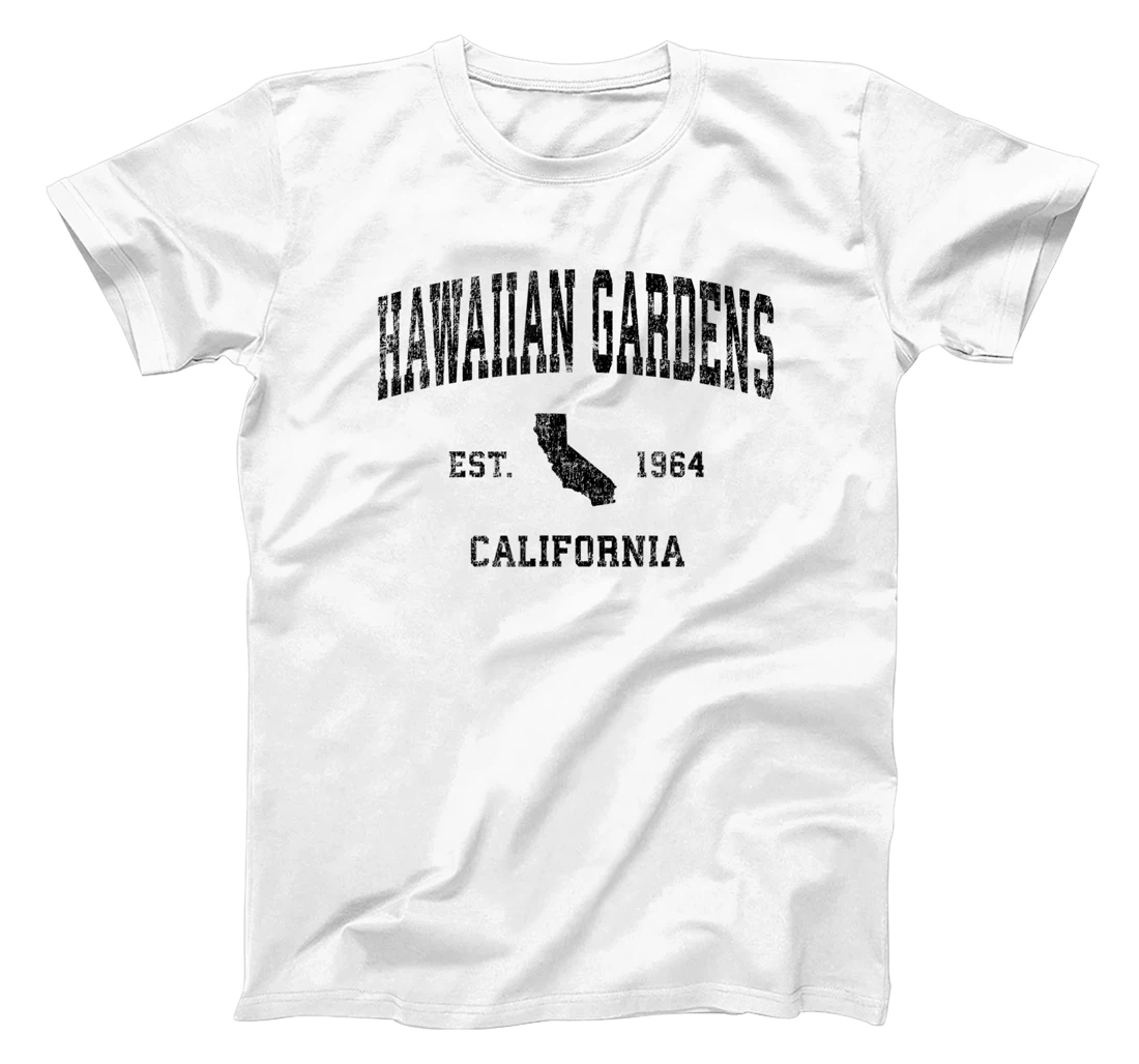 Personalized Hawaiian Gardens California CA Vintage Sports Design Black P T-Shirt, Kid T-Shirt and Women T-Shirt